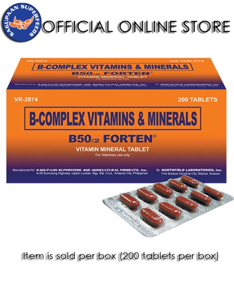 b50 for gamefowl|SAGUPAAN B50/2 Forten vitamins for gamefowl / .